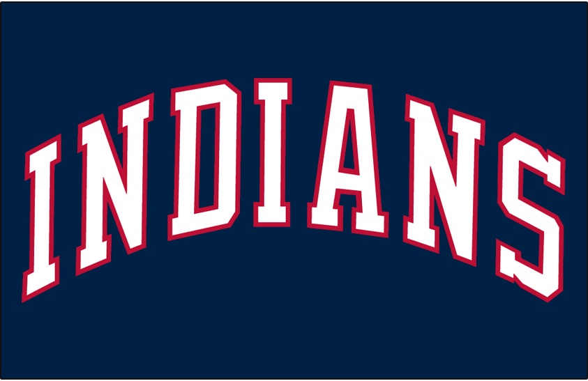 Cleveland Indians 1978-1985 Jersey Logo fabric transfer version 2